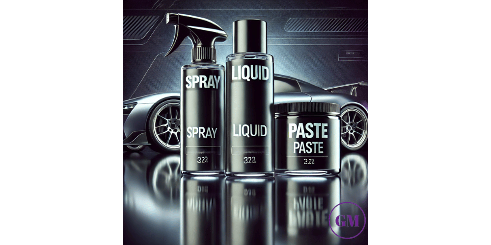 Wax and sealant products come in more than two forms, and with more synthetic ingredients, they protect from tree sap, bird droppings, and acid rain.