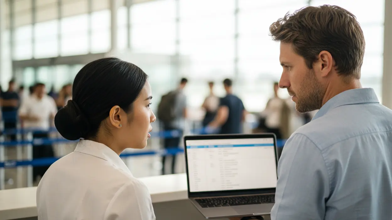 Reality check for dummy ticket verification in travel scenarios