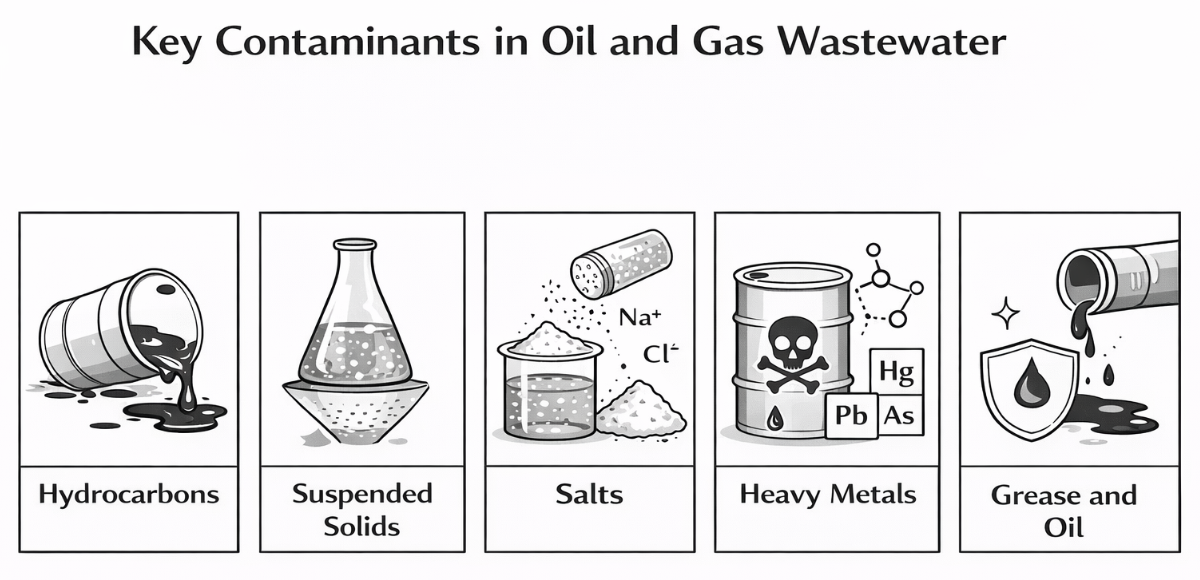 Key Contaminants in Oil and Gas Wastewater