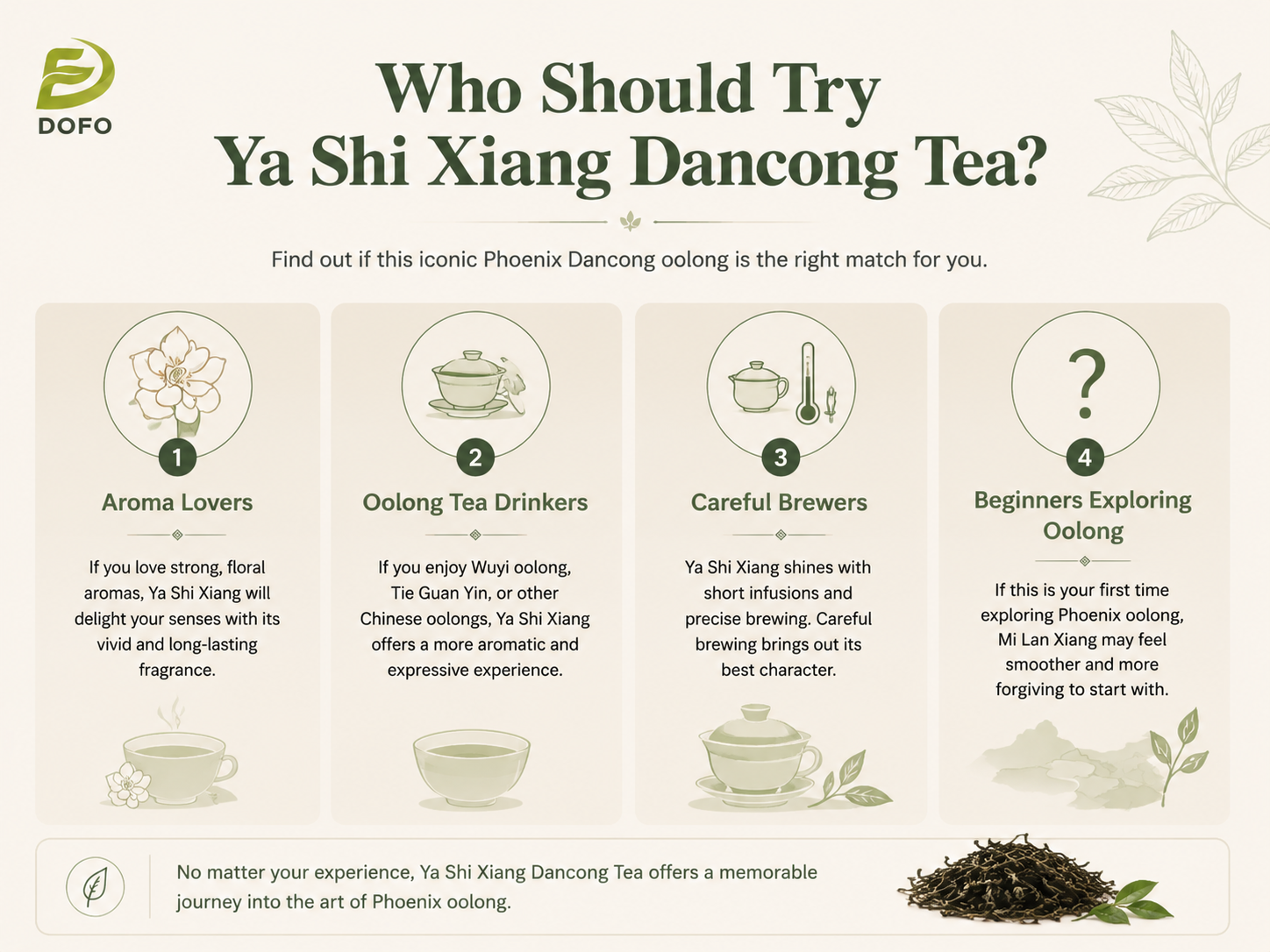 Who Should Try Ya Shi Xiang First?