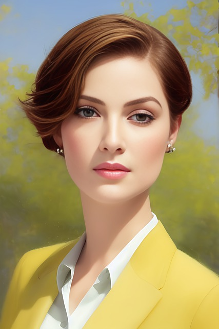 ai generated, woman, suit