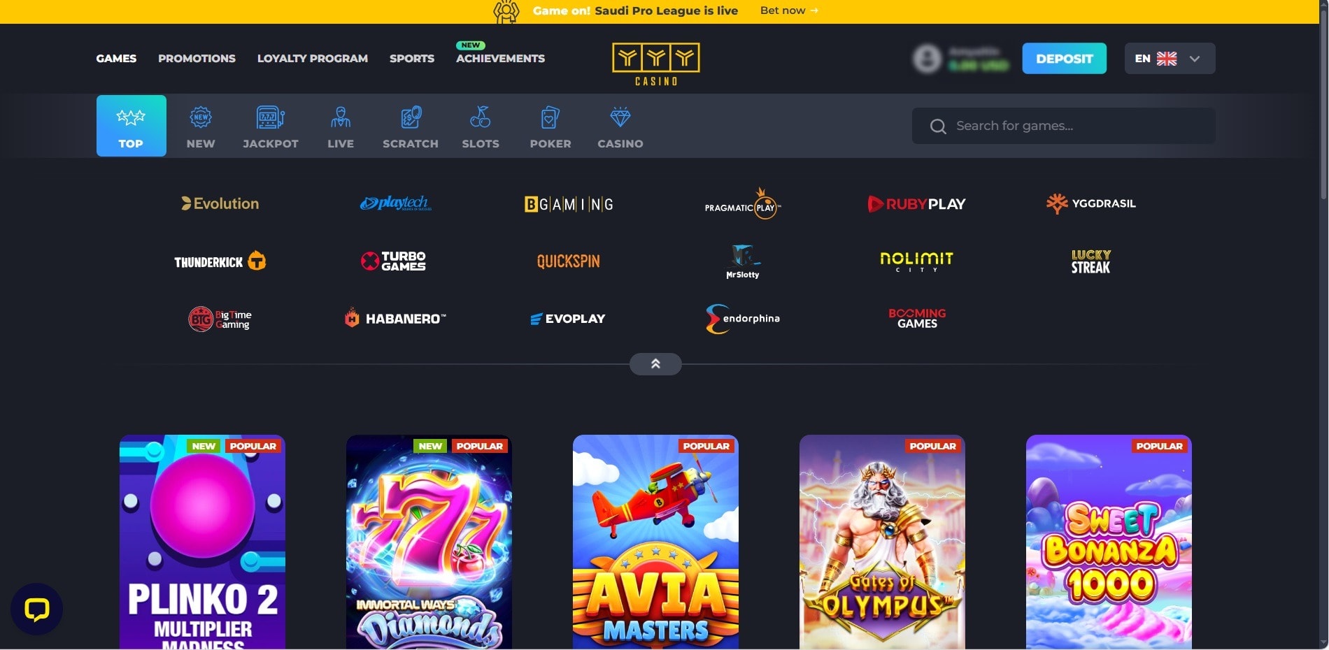  YYY Casino - Best Arabic Casino