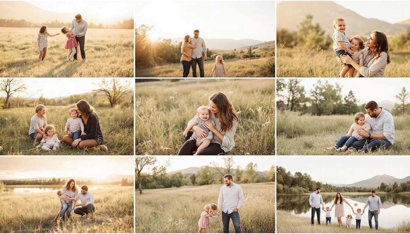 Various stunning locations for family photo sessions in Denver.