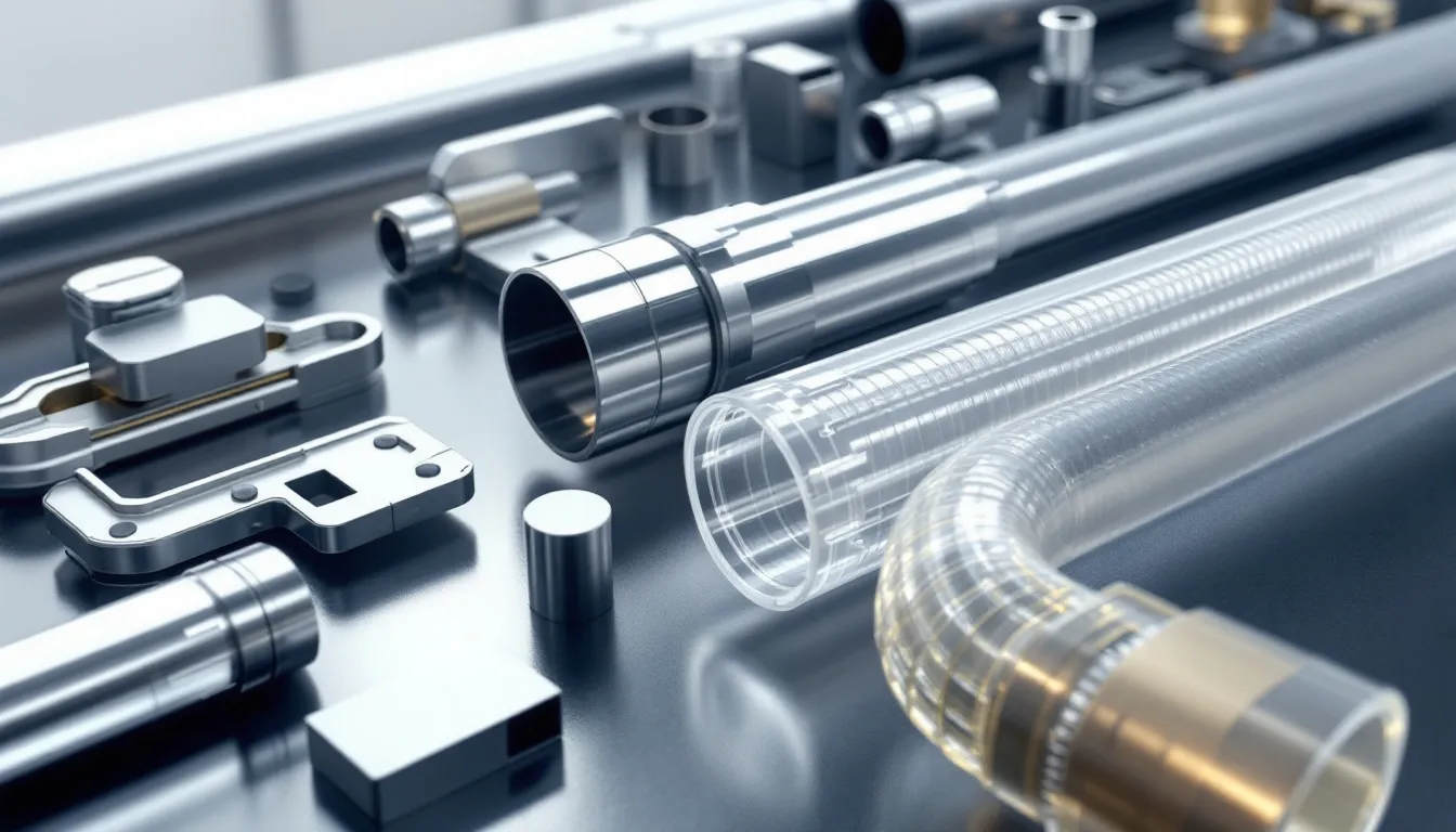 Custom plastic tubing solutions in various applications.