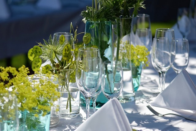 party, garden party, garden dinner