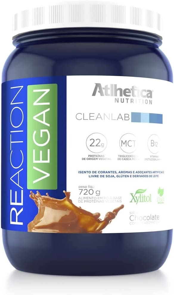 Reaction Vegan da Atlhetica Nutrition. Fonte da imagem: Amazon
