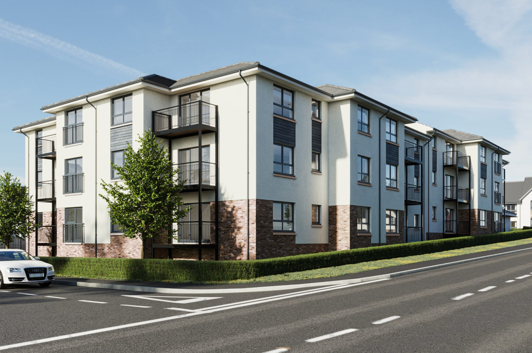 new two bedroom apartments in close proximity to East Kilbride 