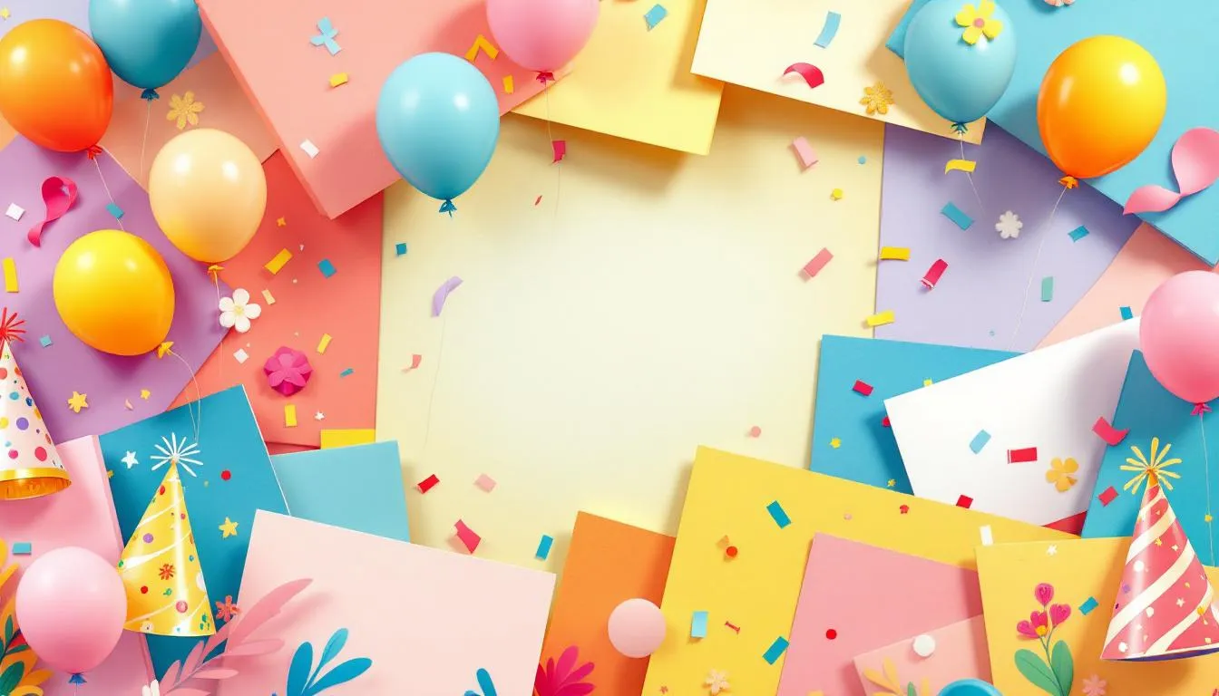 High-quality printing options for photo birthday cards, showcasing different paper types.