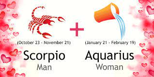 Scorpio Man and Aquarius Woman Love Compatibility | Aquarius and scorpio, Aquarius  men, Scorpio and aquarius compatibility