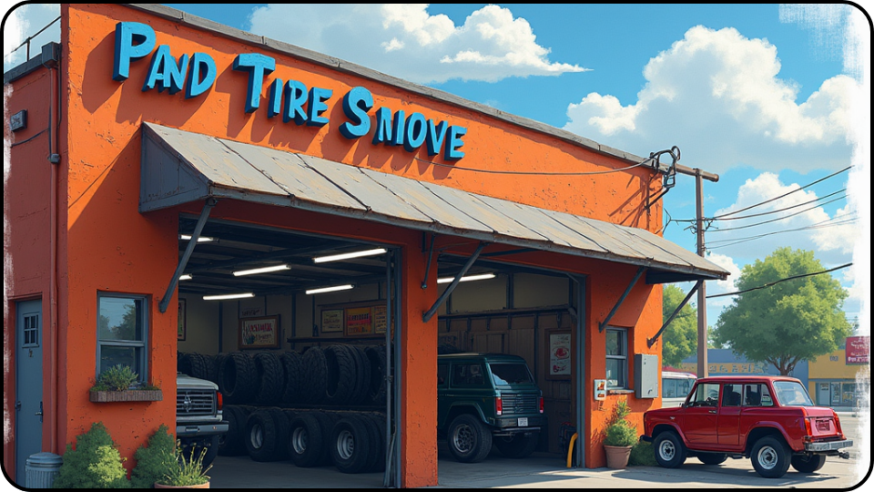 Local tire shops specializing in used tires