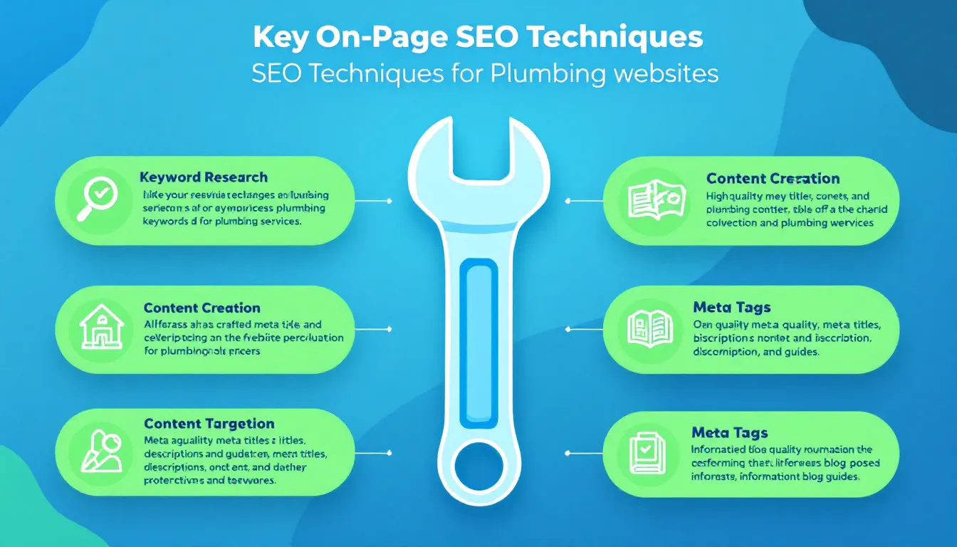 On-page SEO techniques for plumbing websites.