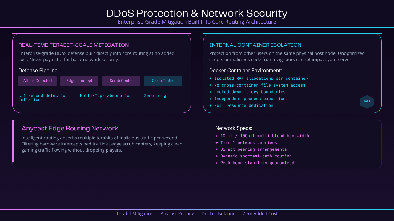 DDoS Protection & Network Security