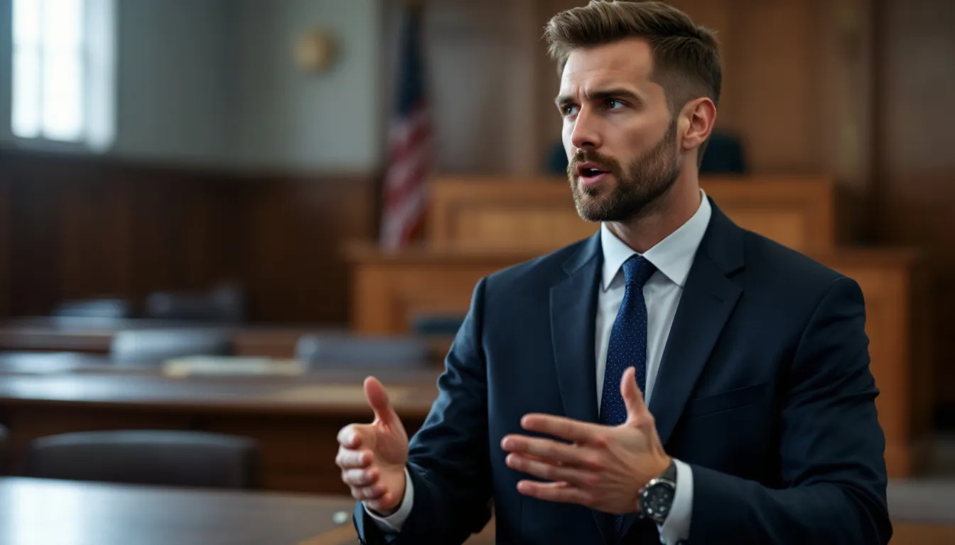 A confident Colorado Springs car accident lawyer providing legal assistance.
