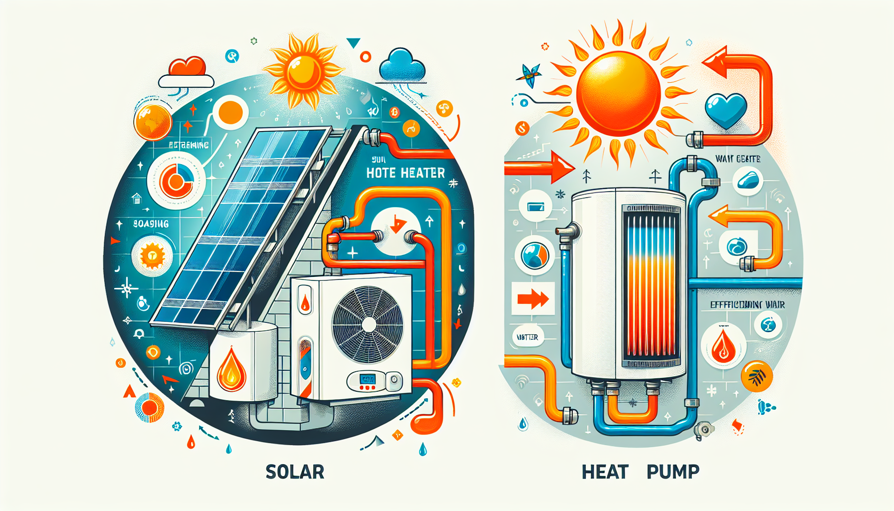 Comparing Solar and Heat Pump Systems