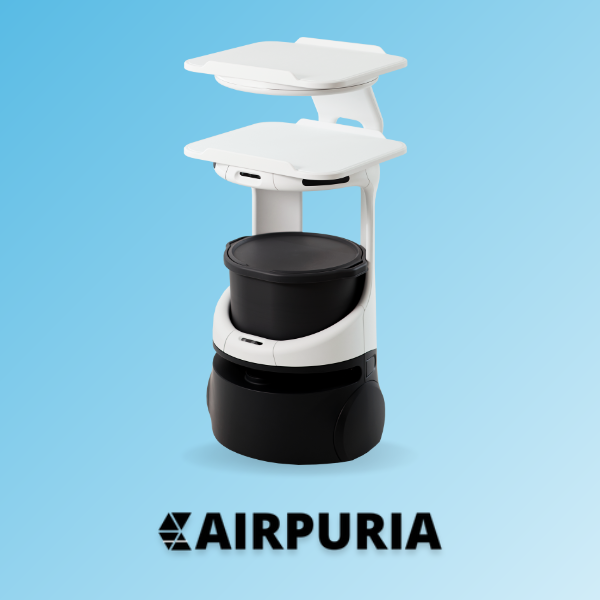 Image of Servi from Airpuria for every restaurant and hospital ranked better than the pepper robot from Softbank.