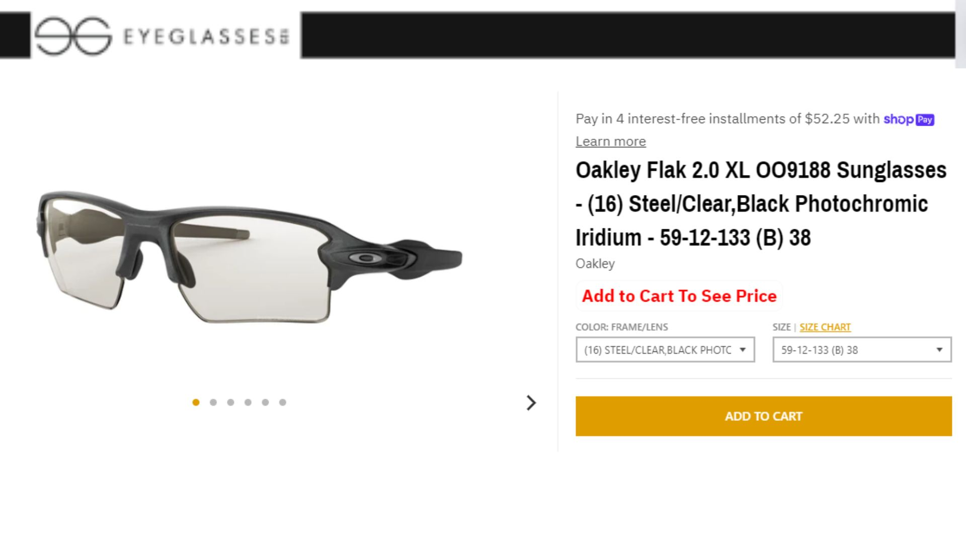 Oakley Flak 2.0 - Rectangle Steel Frame Sunglasses For Men