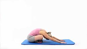 Lumbar flexion stretch - YouTube