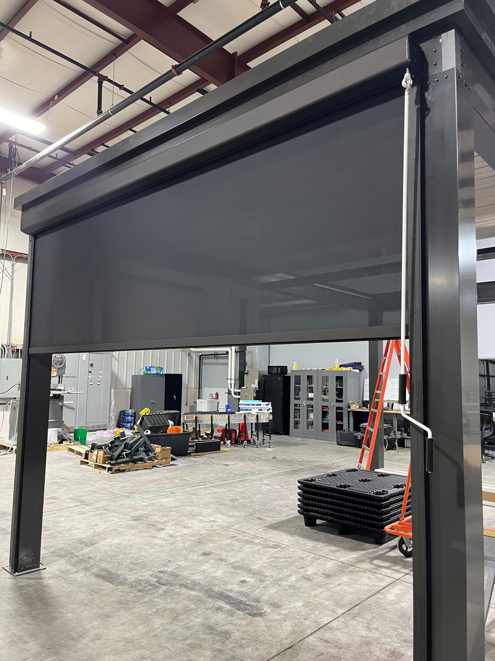 Privacy Screen In Warehouse