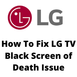 Why does my LG TV screen keep going black?