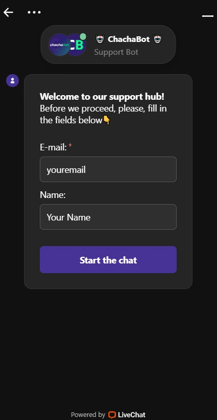 support bot