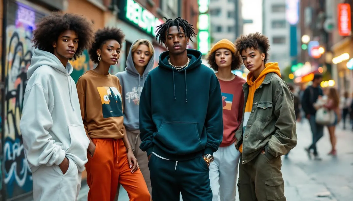 A promotional banner for seasonal sales on casual wear.