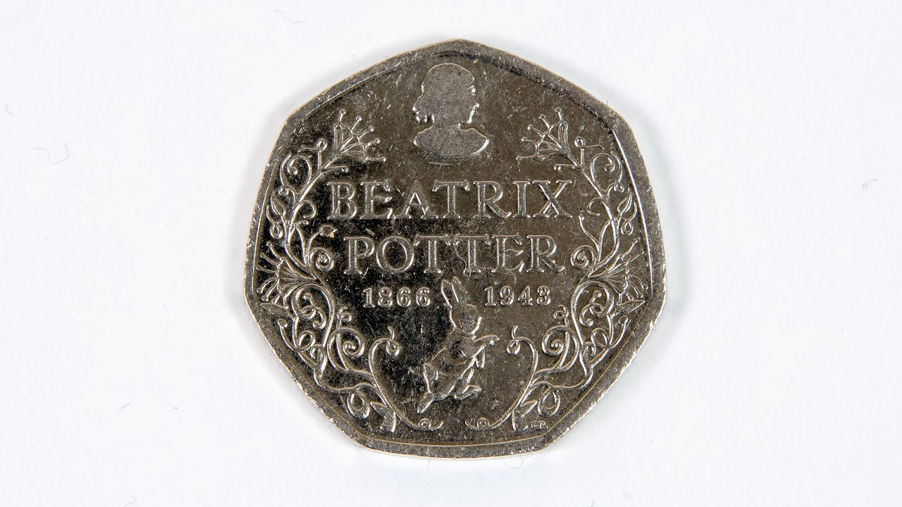 beatrix potter coin