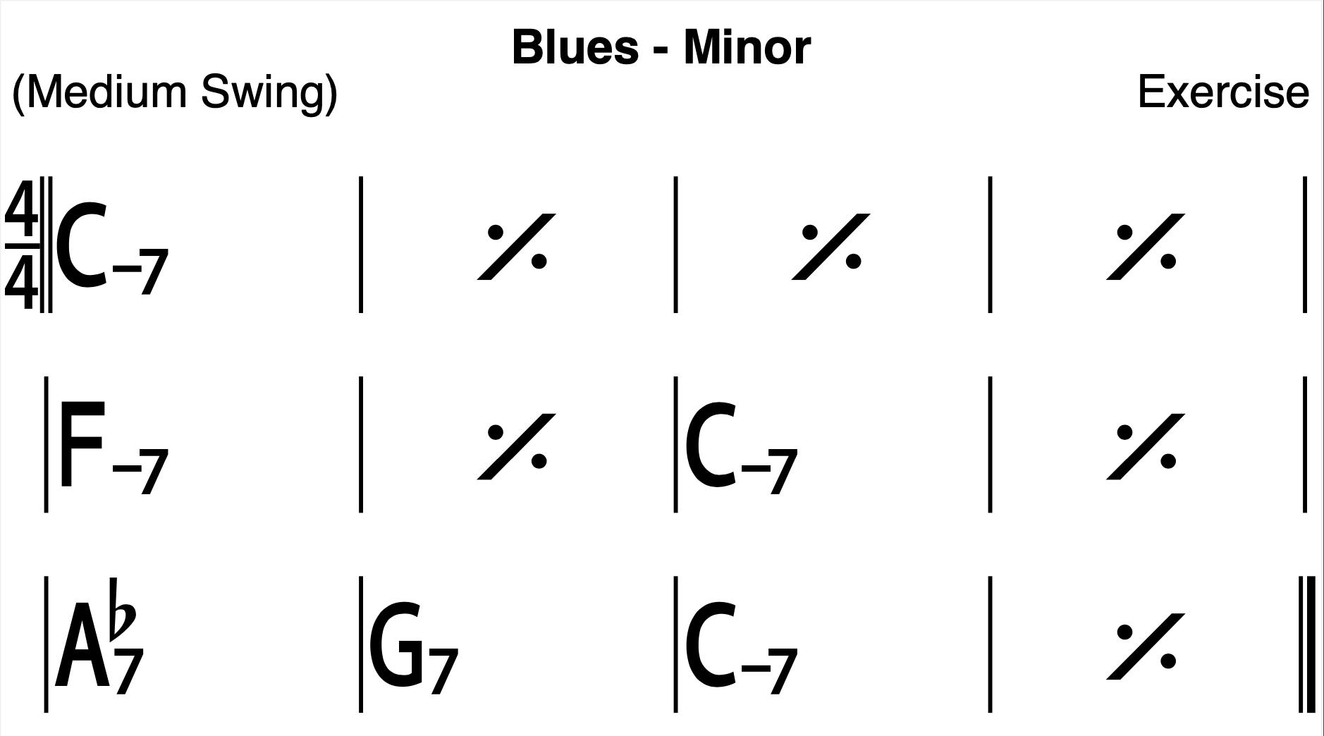 Blues Styles: Minor Blues