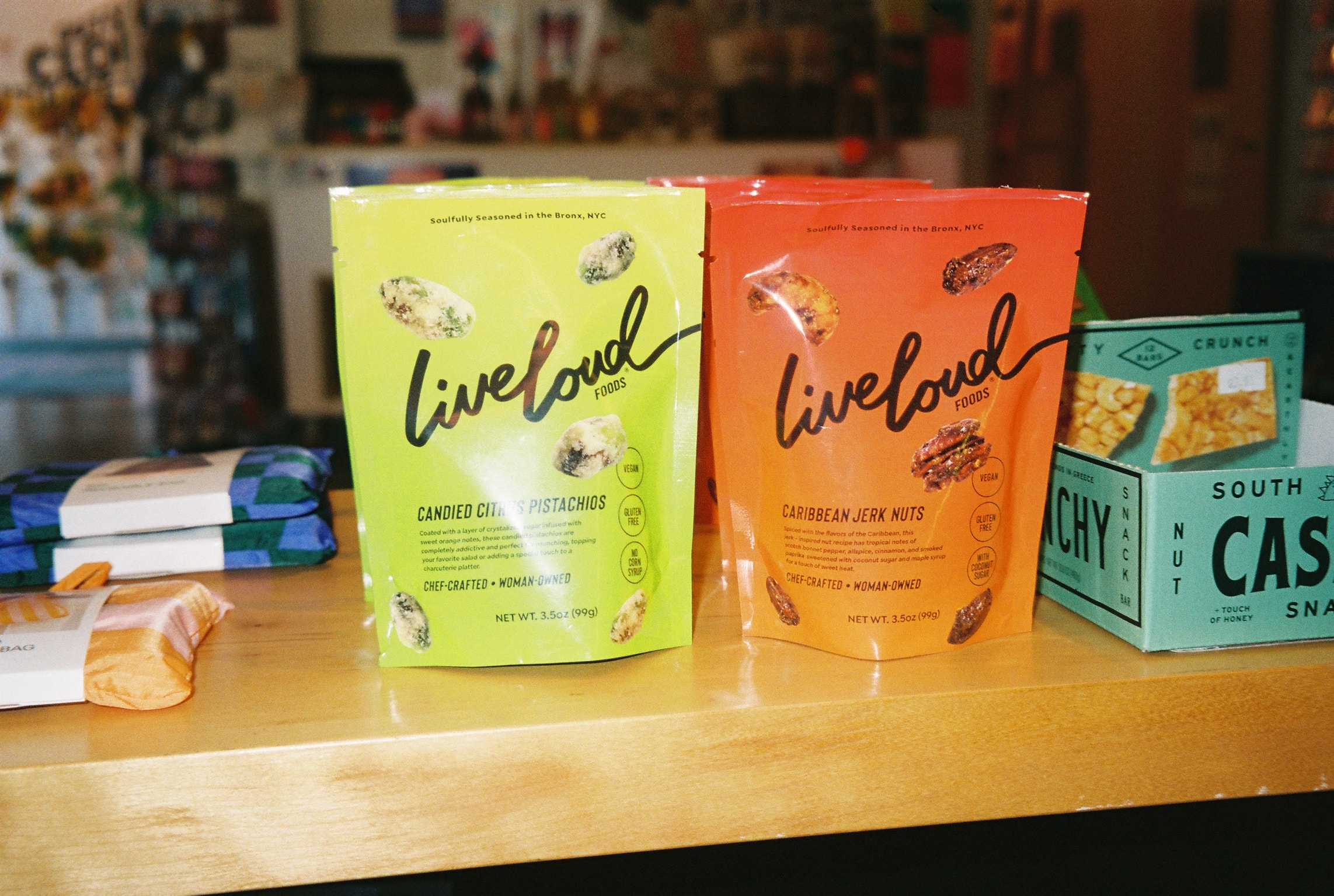 LiveLoud nuts are the best healthy snack!