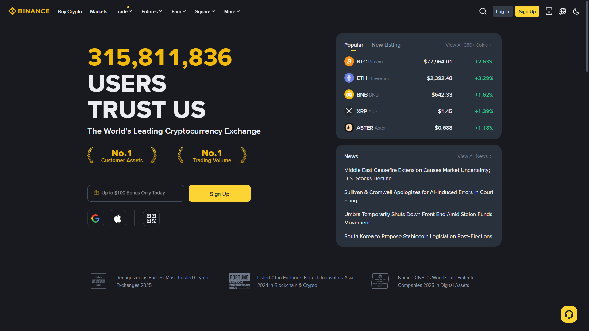 Binance — A Global Leader in Crypto Trading