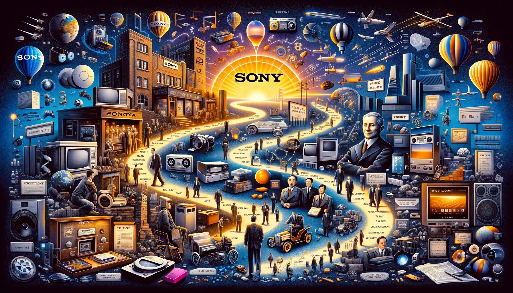 History of Sony
