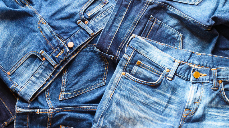 Denim textile fabric