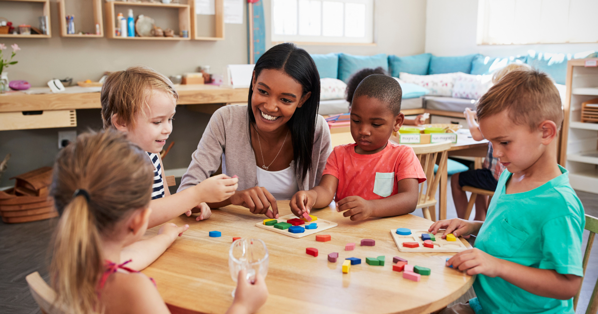 A child learning to recognize and express emotions