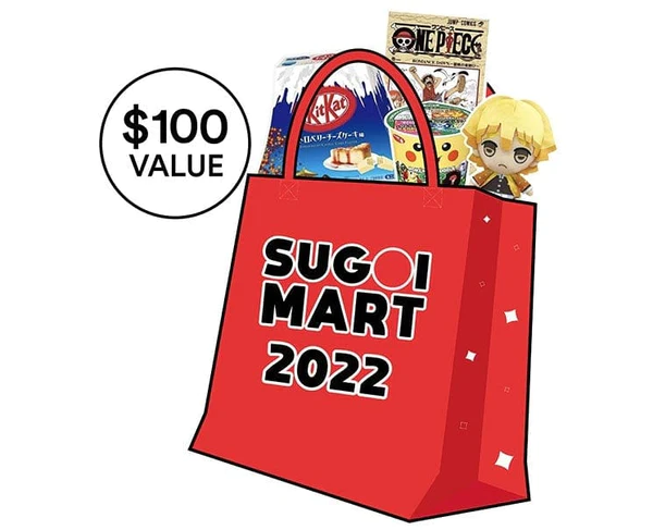  Sugoi Mart Lucky Bag with Anime Stuff
