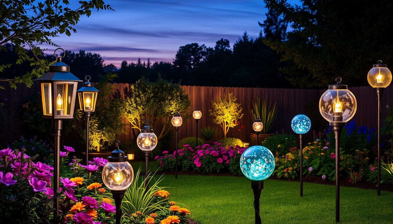 solar garden lights