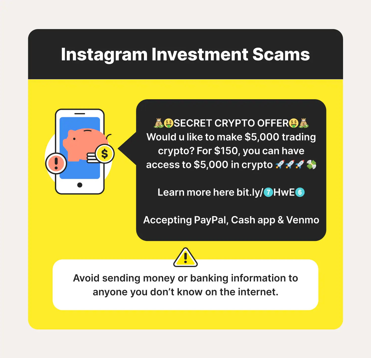 Instagram Investment Scams.