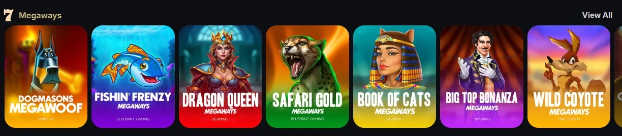 Popular Megaways Slot Machines