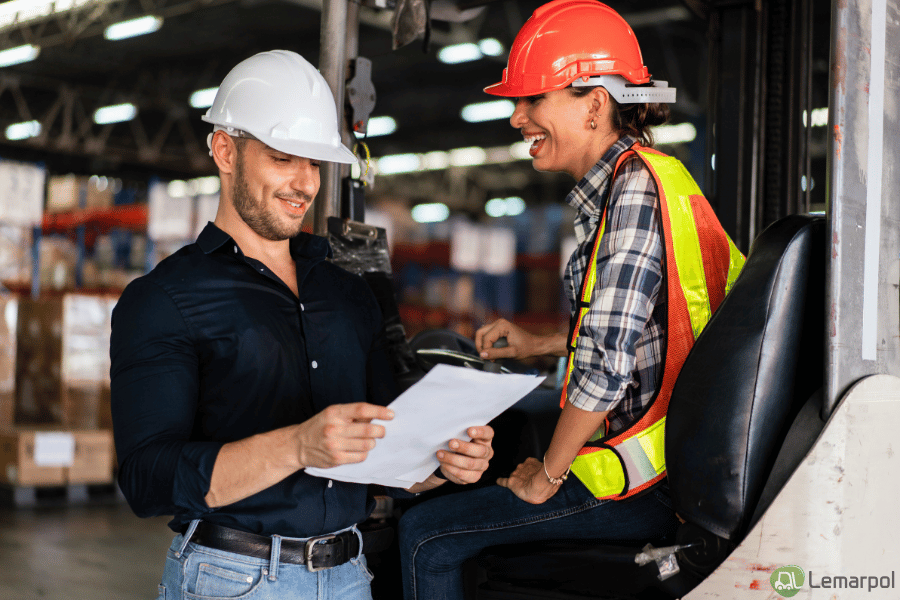 operator wózka widłowego