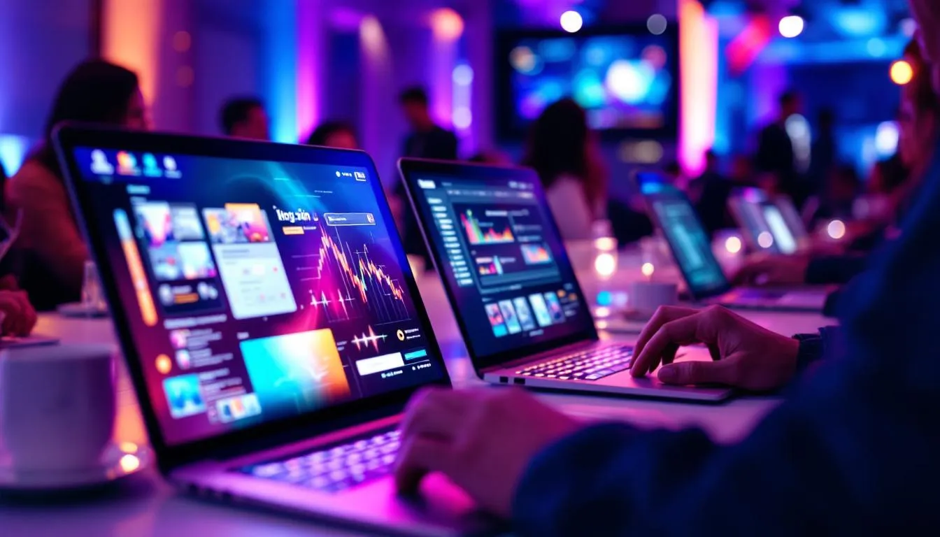 Processus de r&eacute;servation d'ordinateurs portables pour un &eacute;v&eacute;nement.