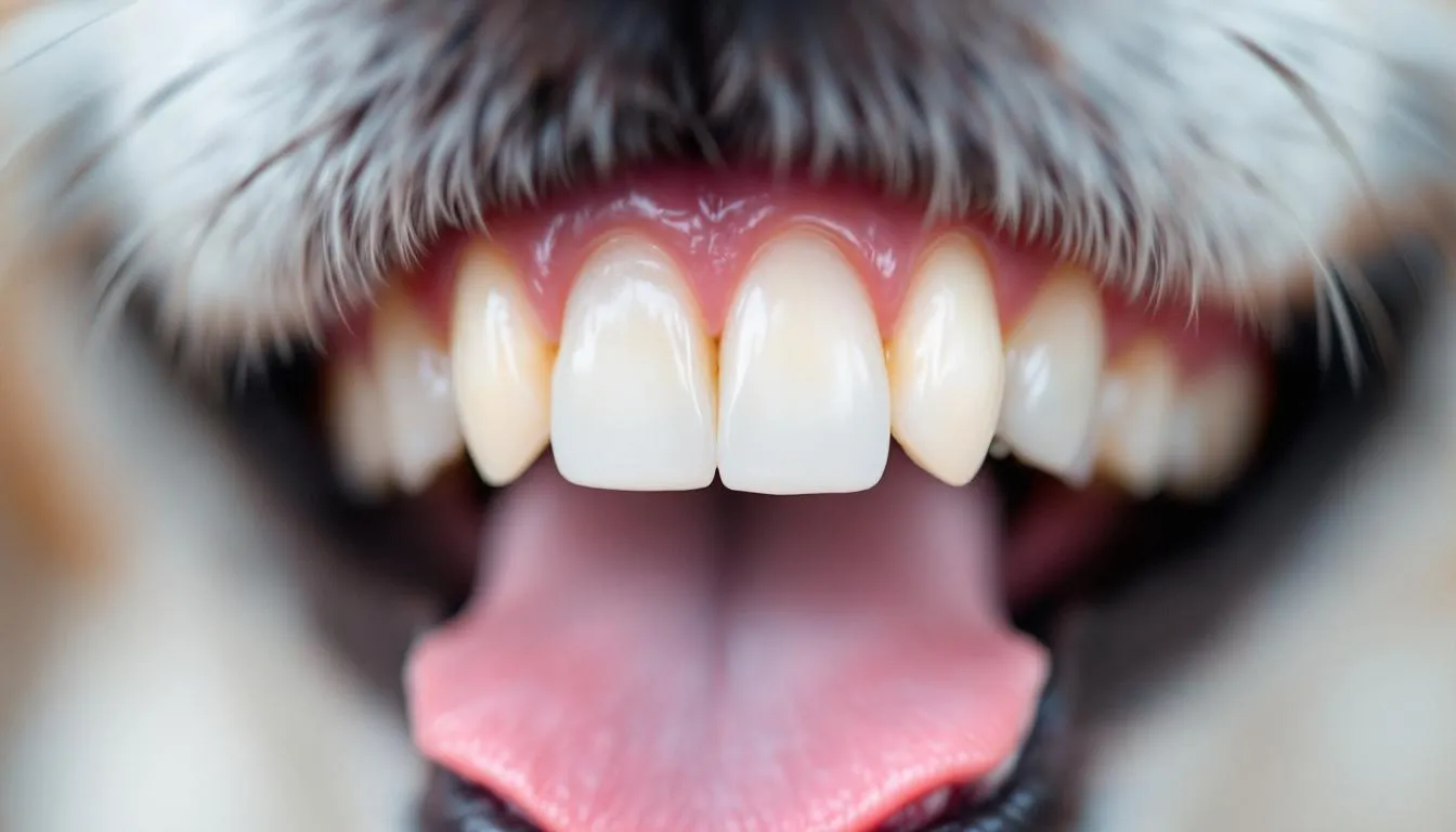 A close-up image showcasing a dog
