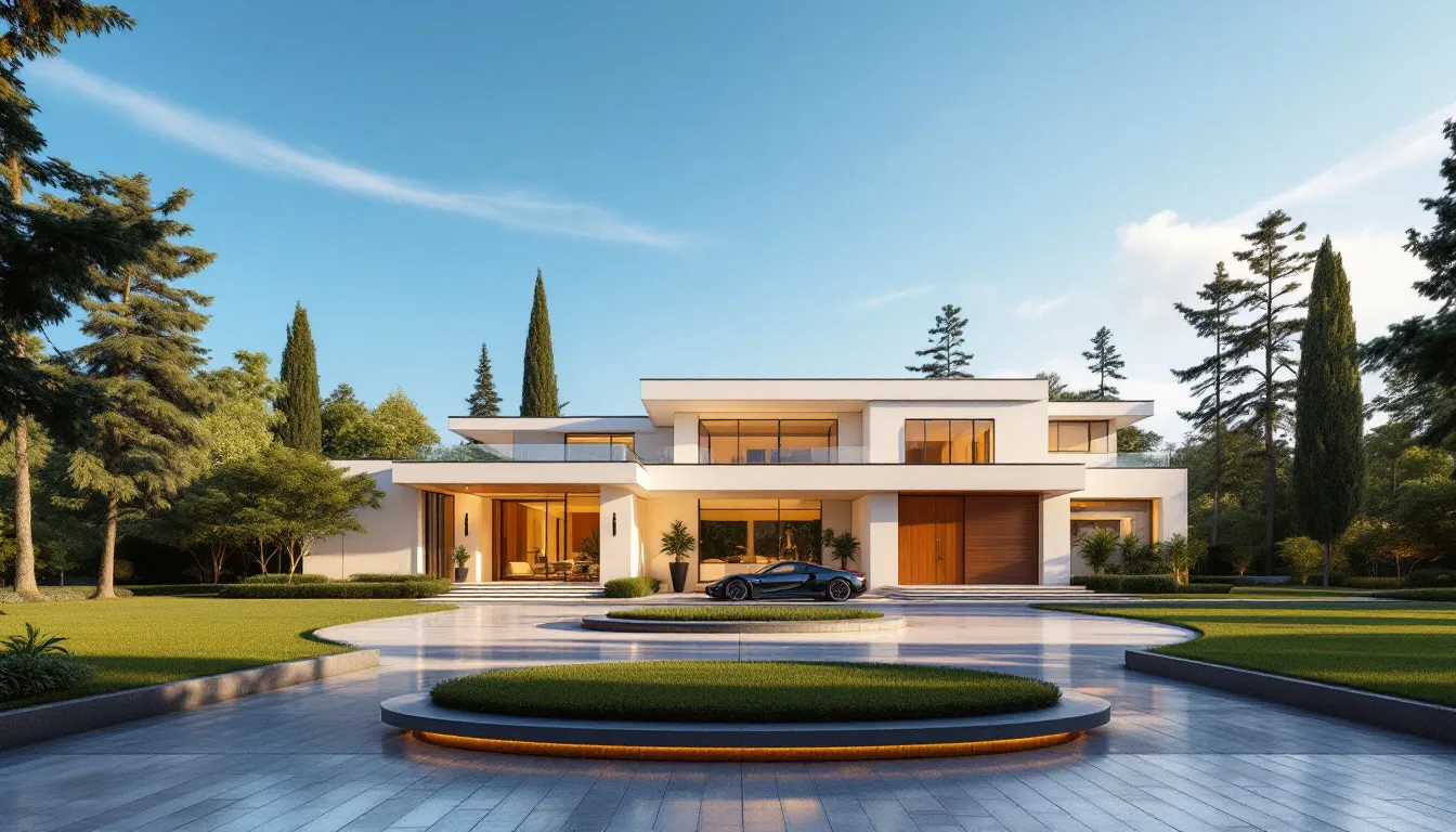 In the image, a real estate attorney is seen reviewing legal documents related to a property transaction, surrounded by various papers including mortgage documents and a purchase contract. The attorney appears focused and engaged, illustrating the importance of legal guidance in navigating real estate laws and contracts.