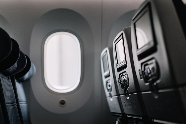 plane, seats, window