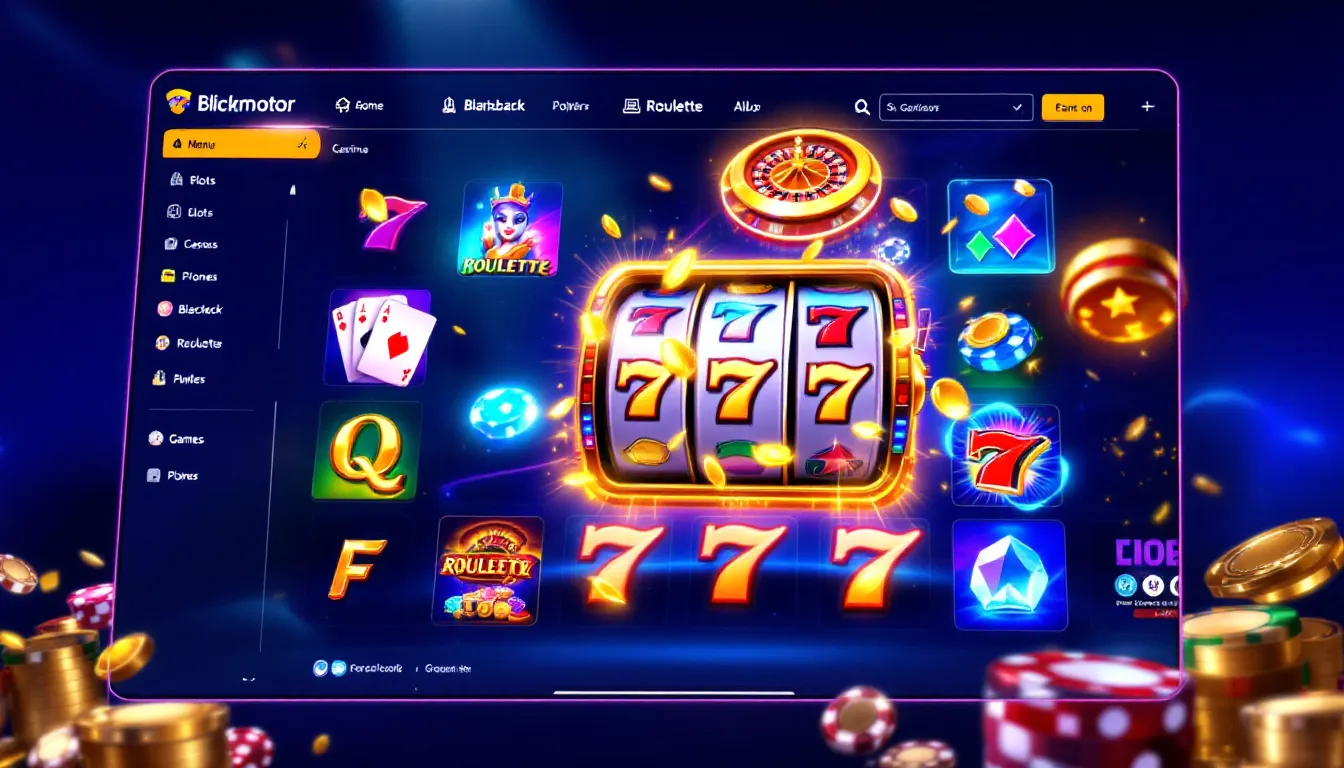 Varietà di giochi disponibili nei casino online senza registrazione.