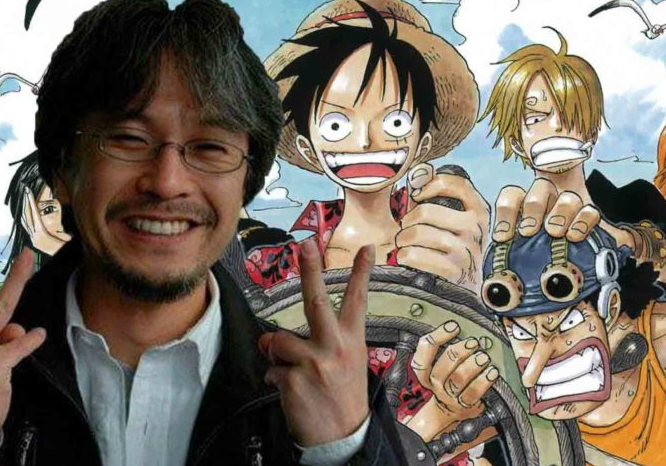 Oda, the author of the series