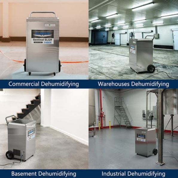 SLGR Connected Crawl Space Dehumidifier - One solution for all crawl space problems.