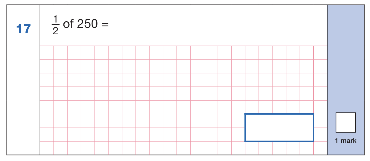 Arithmetic Paper 1, Question 17