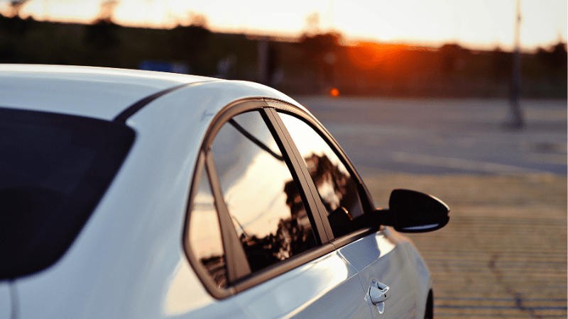 a car with Nano-Ceramic tint films