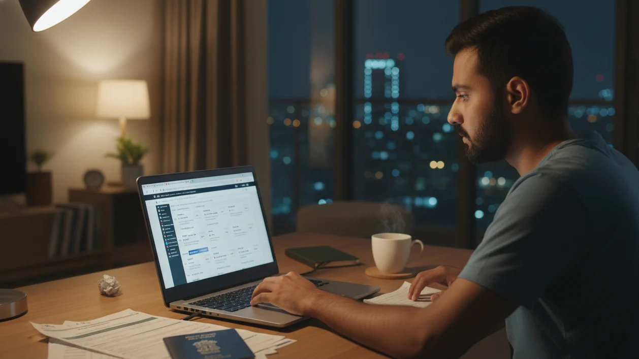 Mapping dummy ticket options for Flydubai from India