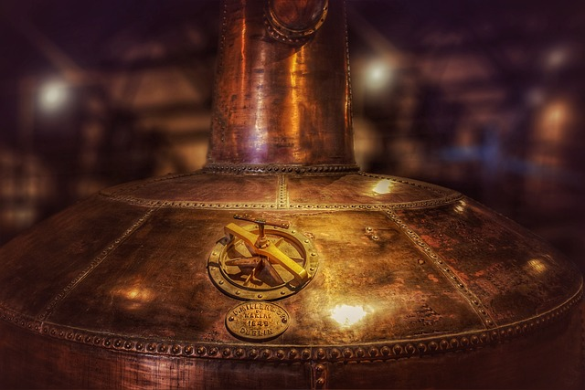 copper kettle, distillery, whiskey