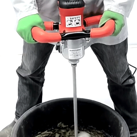 User feedback on hand mixers for concrete