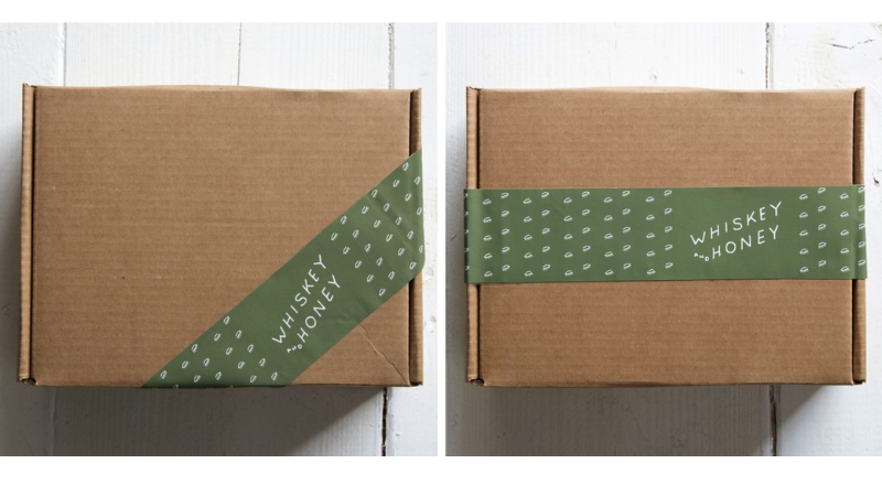 Custom Packaging with Ribbons and Tape